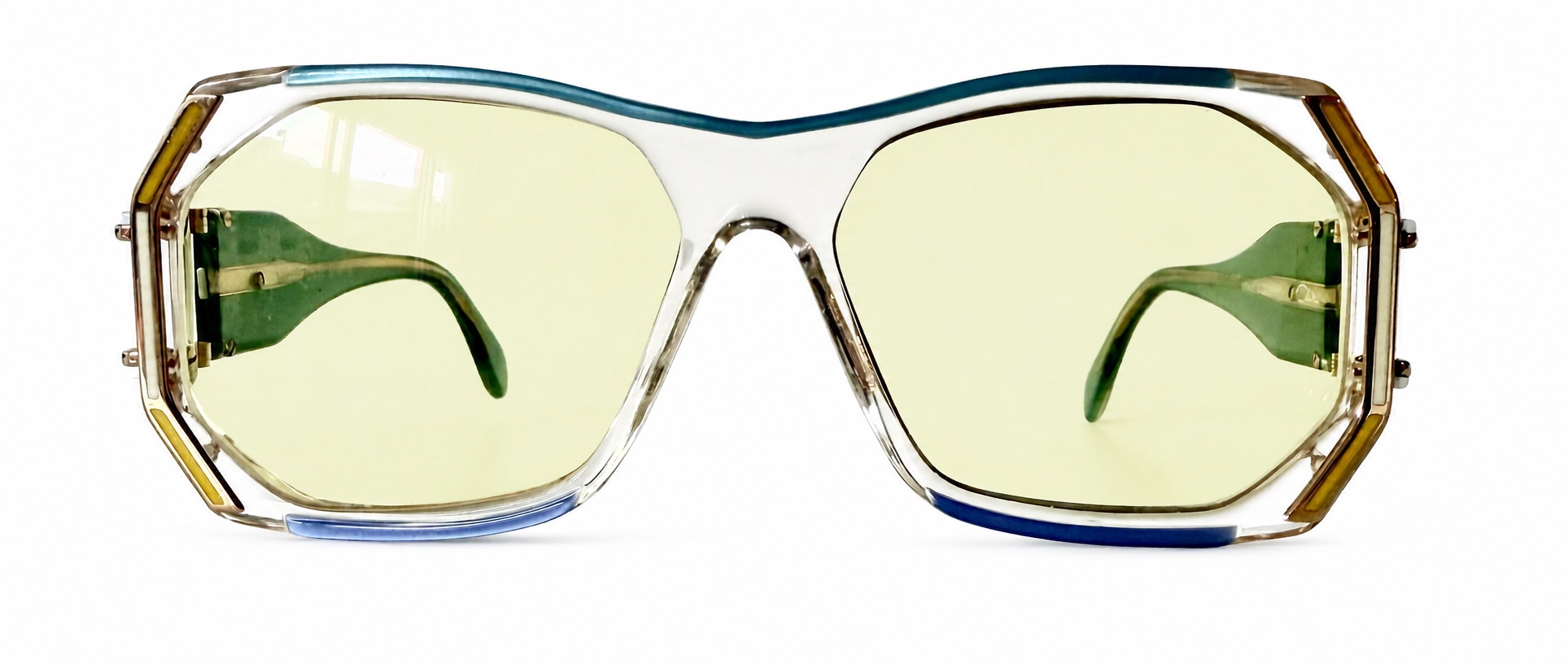Cazal Model 182, Colour 225 — Blue & Teal