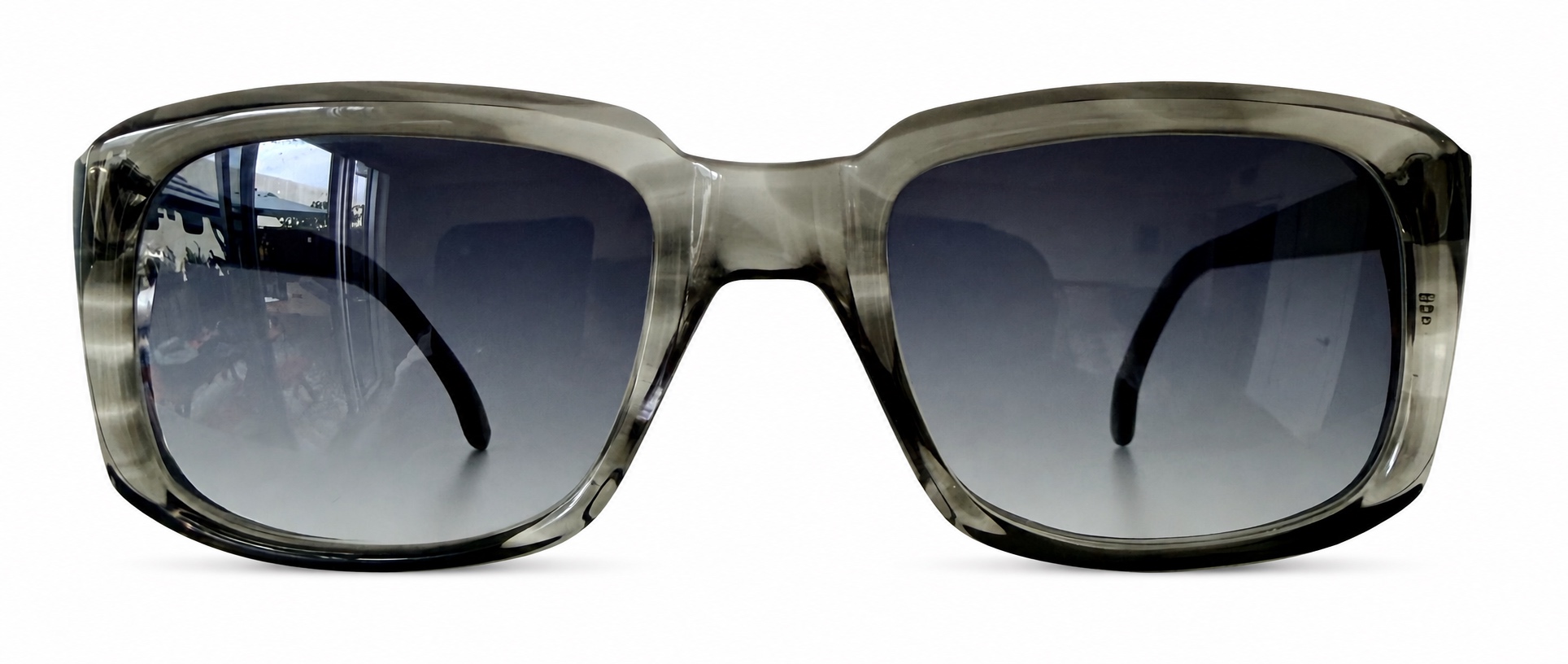 American Optical Smoky-Gray Sculpted Frame, front view
