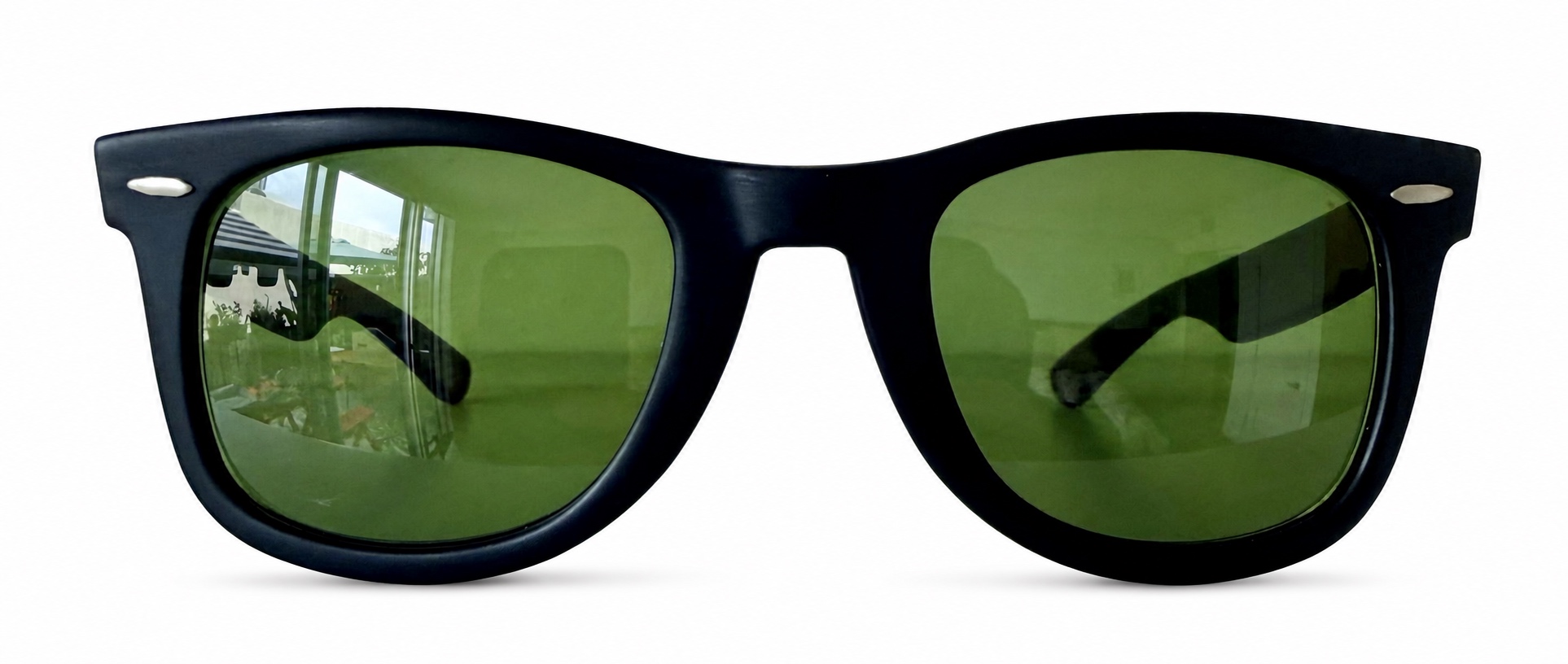 Bausch & Lomb Ray-Ban Wayfarer — L2009 XWAS Temple Markings for Provenance, front view